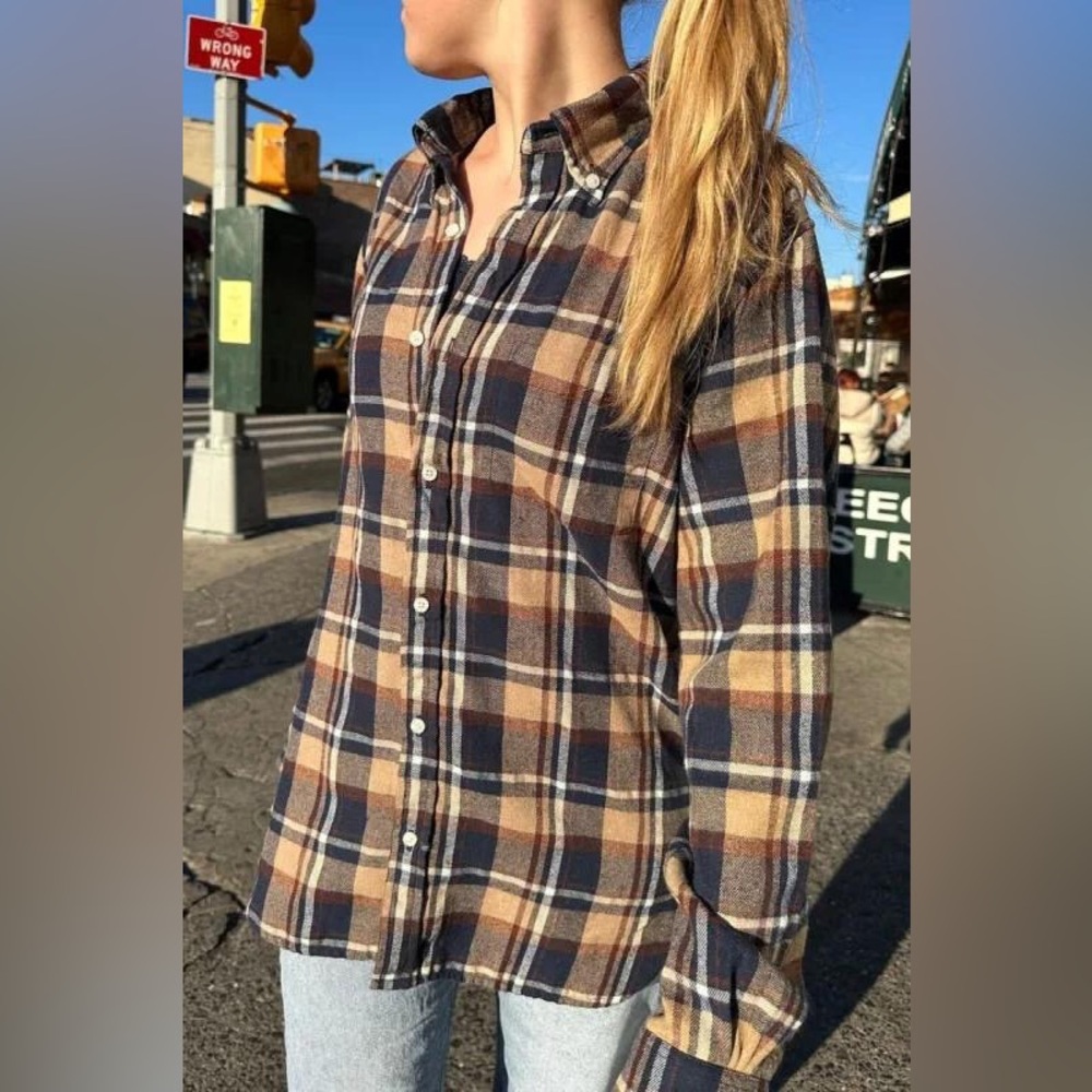 Brandy Melville Hazel Flannel Shirt